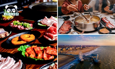 All-You-Can-Eat & Drink (2,5 uur) + evt. Koreaanse BBQ en/of hotpot aan zee