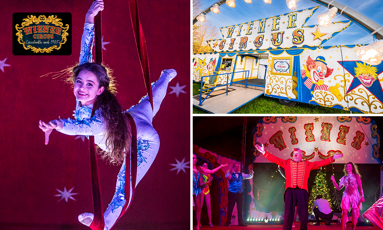 Entree voor Groot Limburgs Kerstcircus in Genk