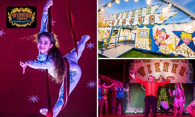 Entree voor Groot Limburgs Kerstcircus in Genk