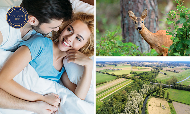 Overnachting voor 2 + ontbijt + late check-out 