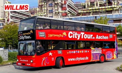 Hop-on Hop-off Stadtrundfahrt in Köln, Bonn, Aachen oder Düsseldorf