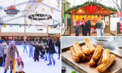 Entree incl. huur schaatsen, drankje, snack en meer