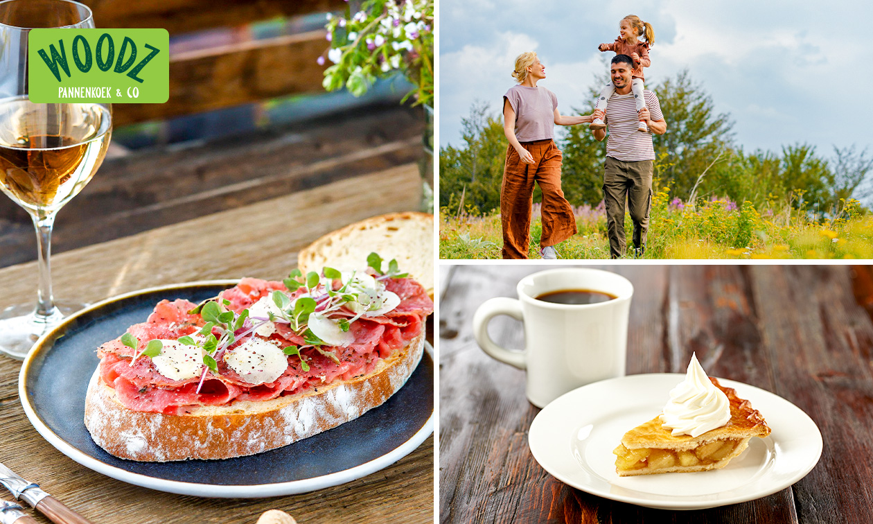Wandelarrangement incl. koffie + gebak + 2-gangenlunch