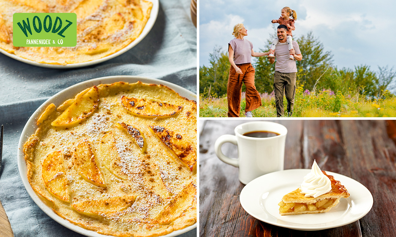 Wandelarrangement incl. koffie + gebak + 2-gangenlunch