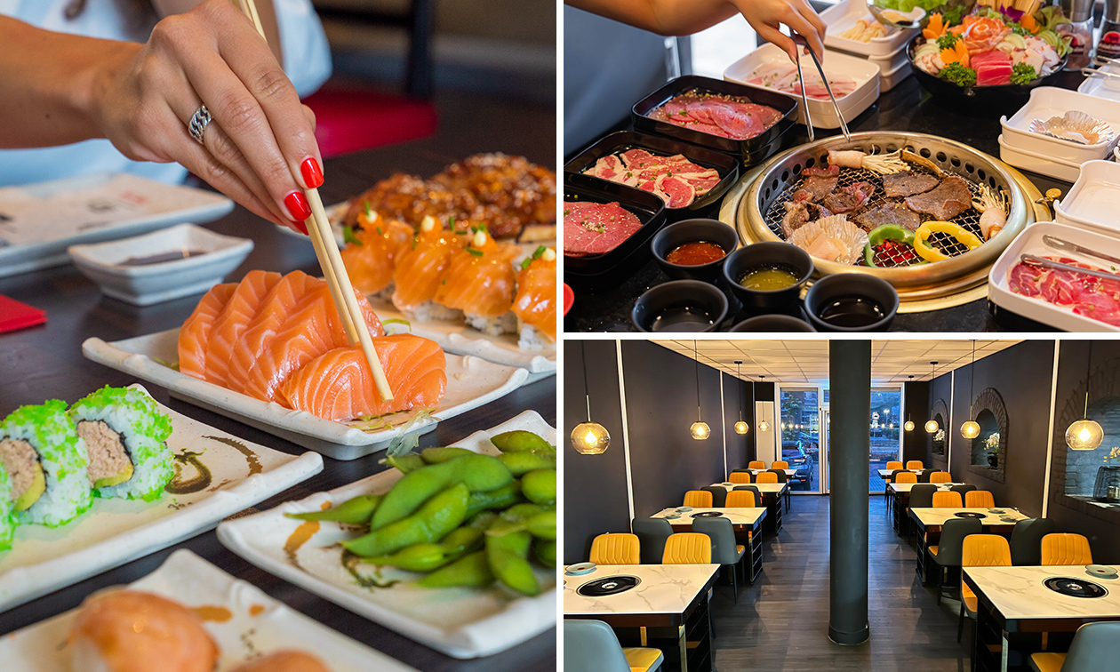 All-You-Can-Eat & Drink Korean BBQ en sushi (2 of 2,5 uur) bij Xin & Hao