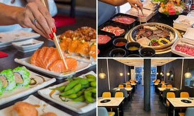 All-You-Can-Eat & Drink Korean BBQ en sushi (2 of 2,5 uur) bij Xin & Hao