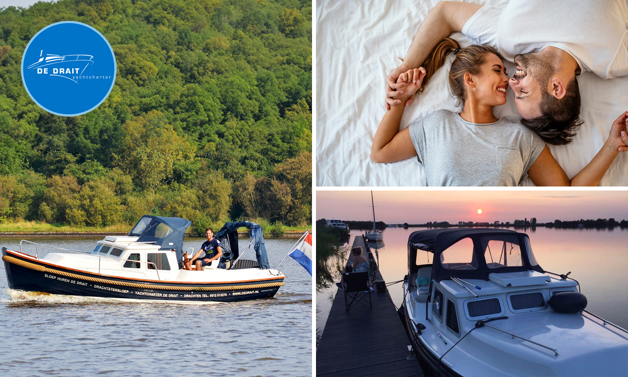 Week-end ou demi-semaine pour 2 dans un bateau cabine