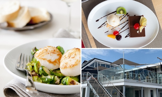 3- of 4-gangendiner van de chef bij Yachtclub Colijnsplaat