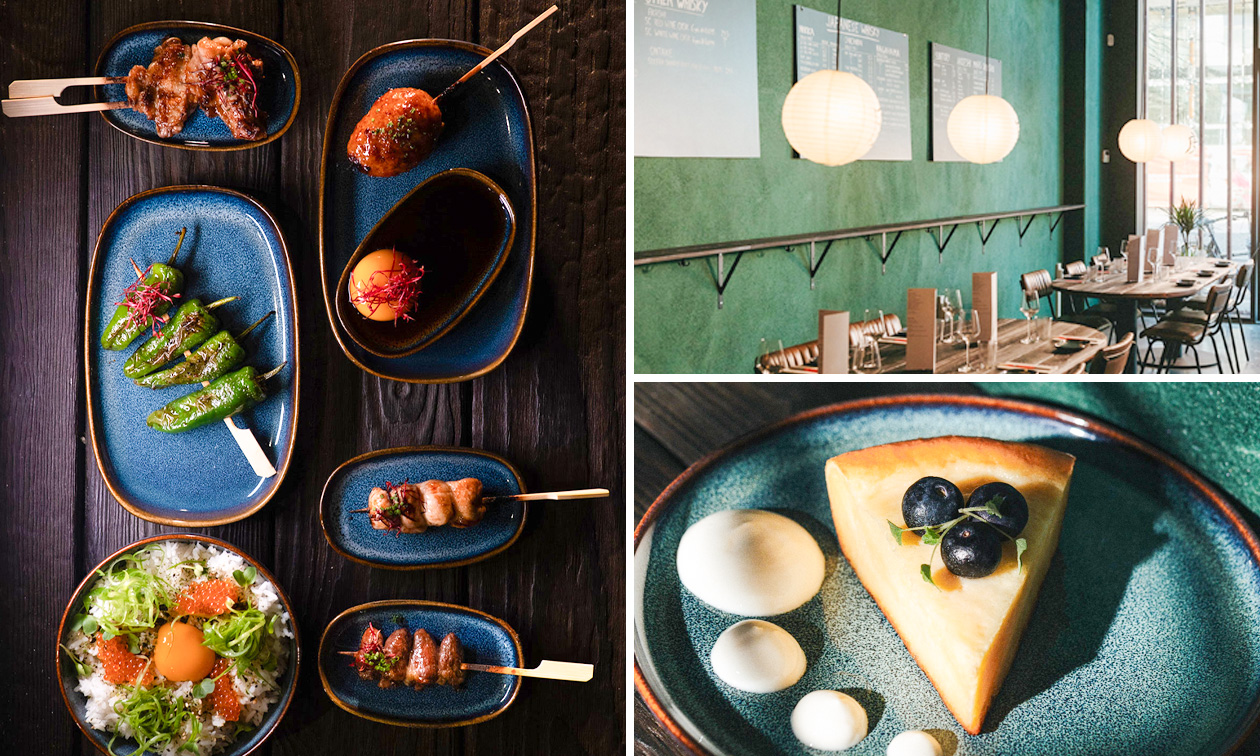 2 yakitorispiesjes + 2 bijgerechten + nagerecht à la carte in hartje Utrecht