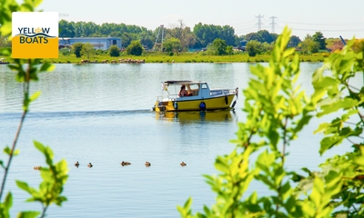 Huur motorboot voor 2 t/m 5 personen + brandstof