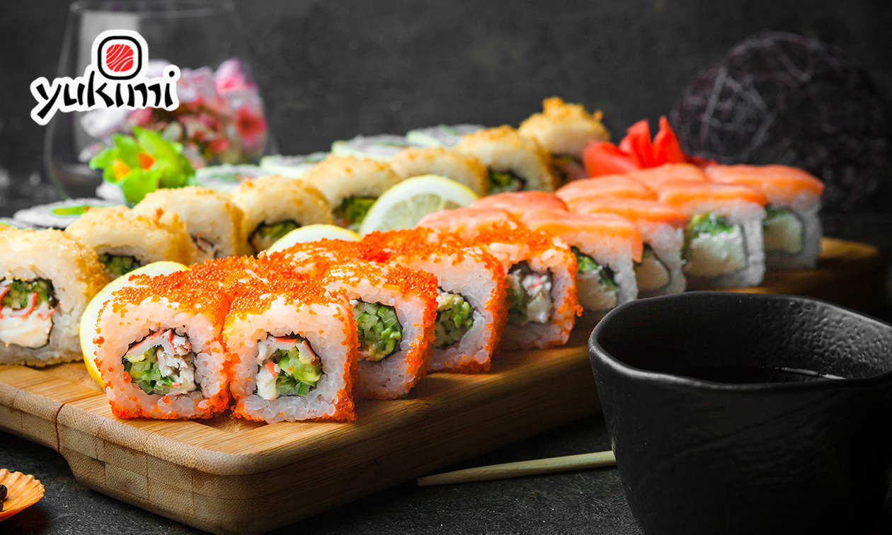 Sushibox (36 of 61 stuks) voor afhaal bij Yukimi Tegelen