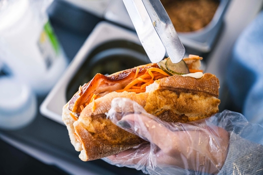 Valgfri menu fra Yummies Pølsevogn
