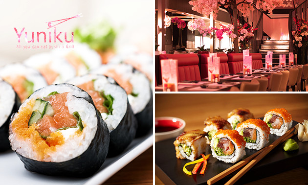 All-You-Can-Eat sushi en grill (2,5 uur)