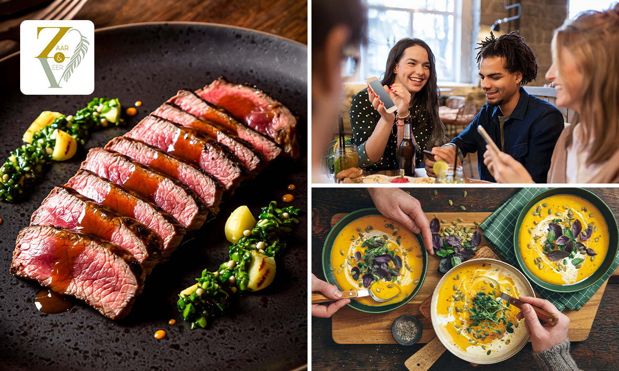 3- of 4-gangendiner à la carte