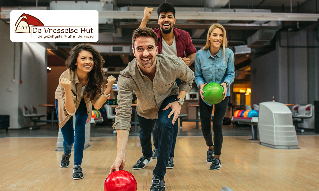 Kegelen (1 uur) met max. 8 personen bij De Vresselse Hut