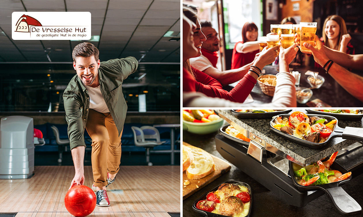 Kegelen (1 uur) + tafelgrillen (2 uur) bij Zalen- en Kegelcentrum De Vresselse Hut