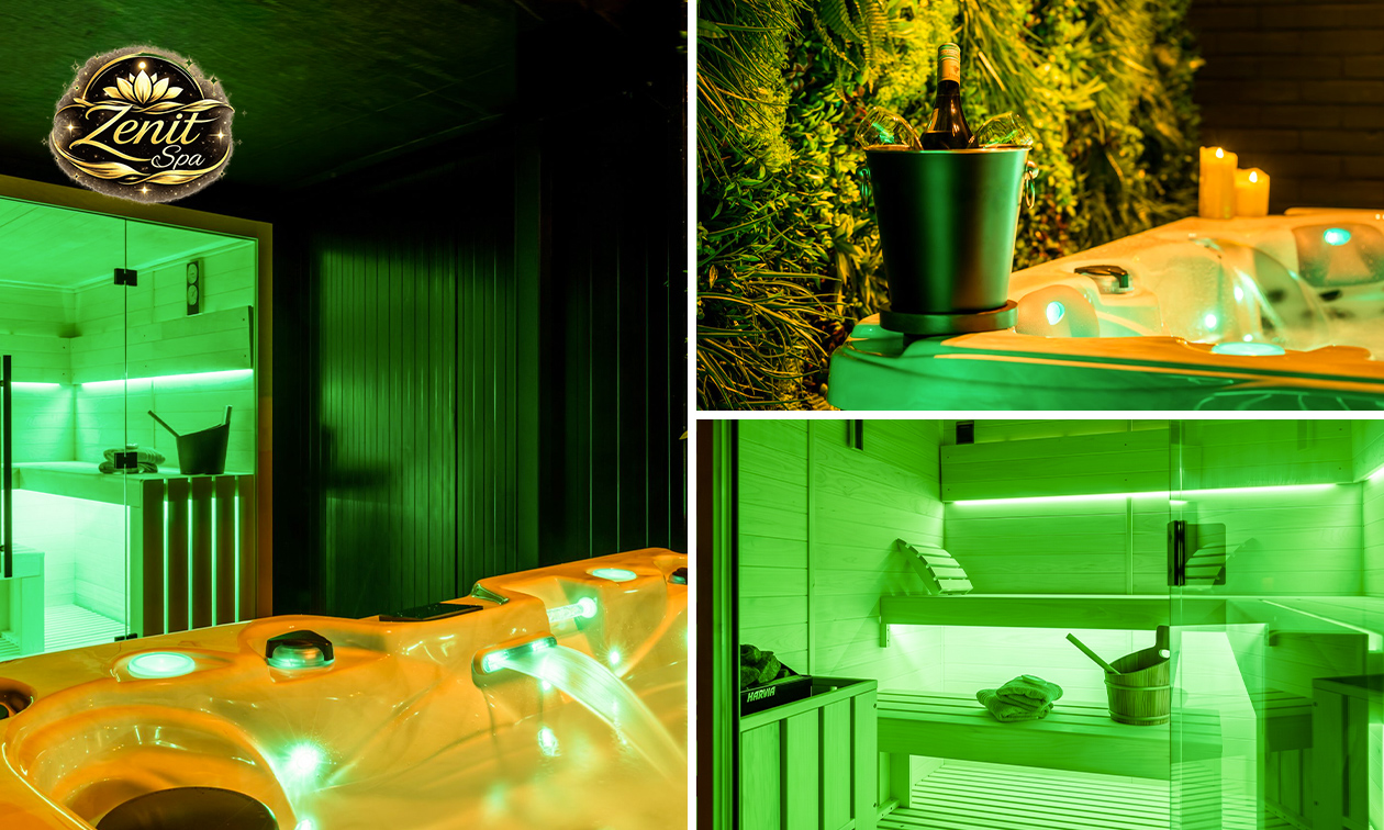 Privé-wellnessarrangement (2,5 uur) voor 2 personen + fles prosecco