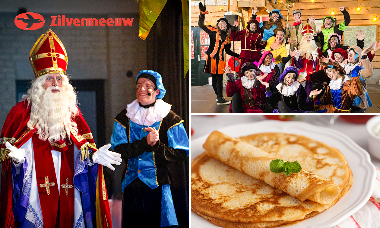 Sinterklaasmusical + rondvaart door de Biesbosch + pannenkoeken