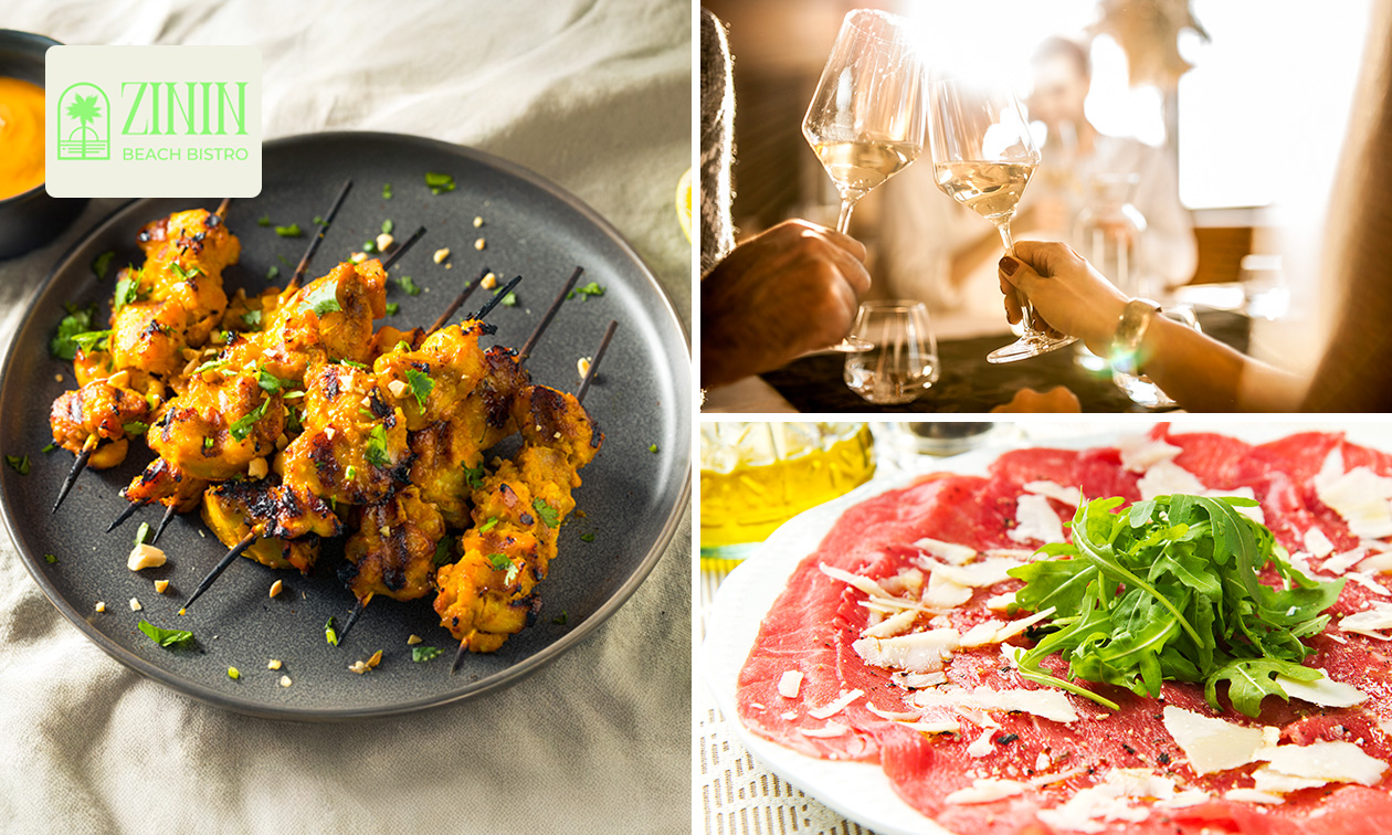 3-gangendiner à la carte of 2-gangen pizzadiner