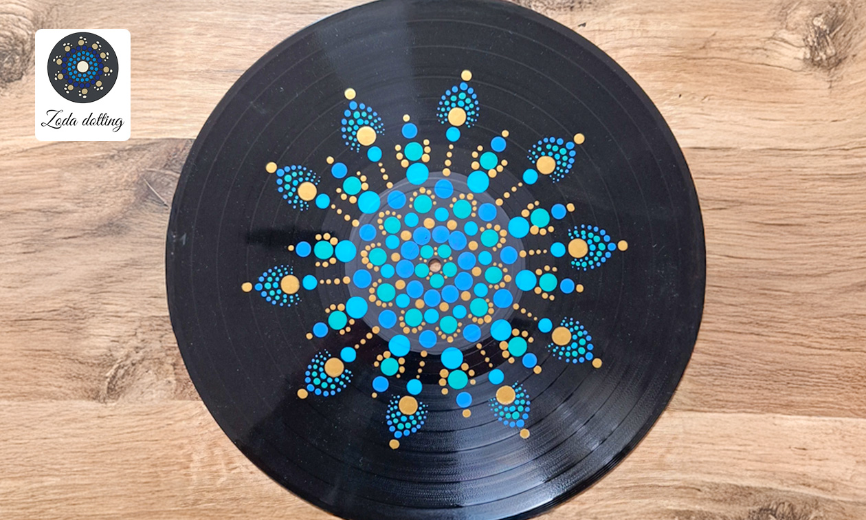 Creatieve workshop dotting (1,5 of 3 uur) inclusief koffie of thee en iets lekkers