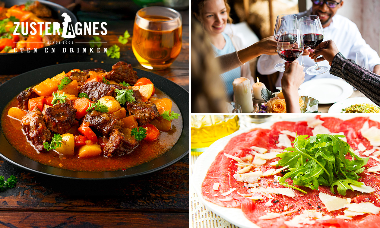 3-gangendiner of -lunch à la carte in het centrum van Lier