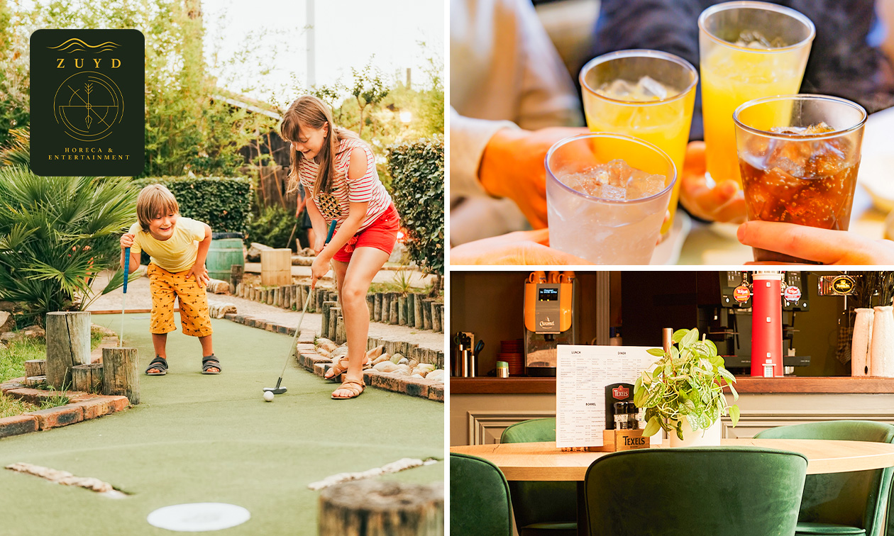 Minigolf + drankje