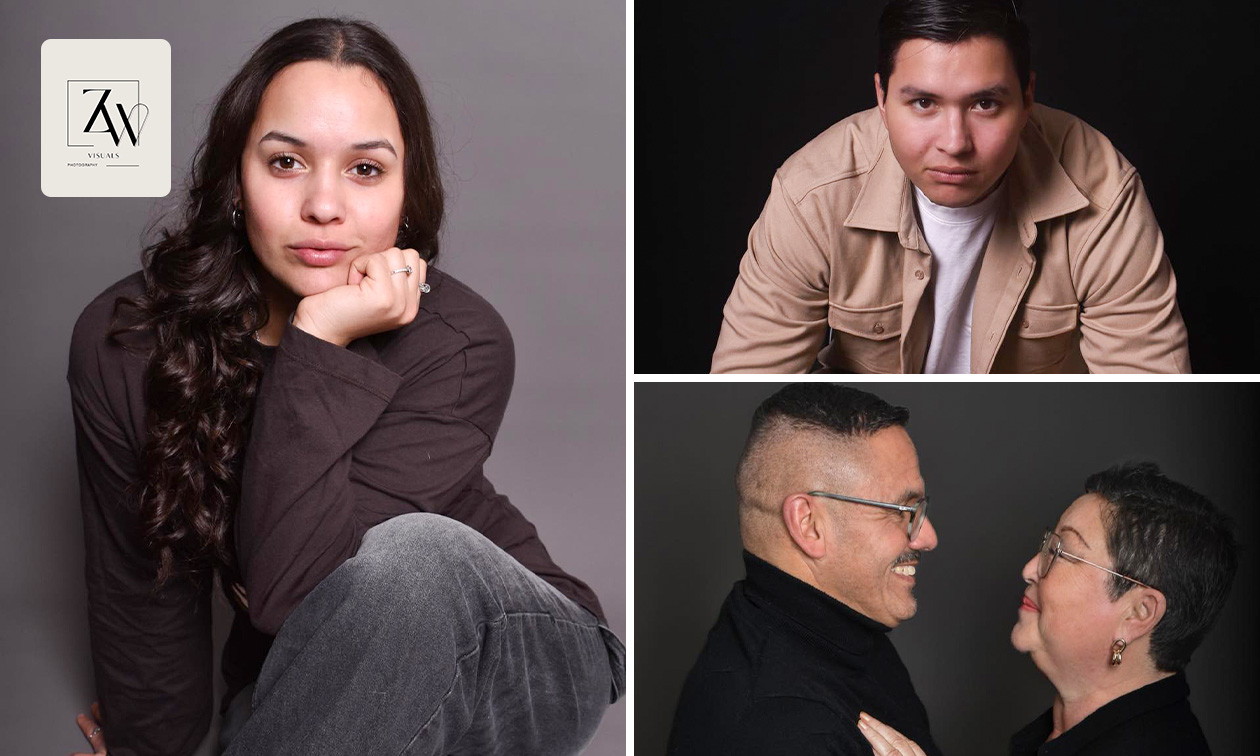 Professionele fotoshoot (1 tot 4 pers.) + 4 bewerkte foto's + evt. A3-afdruk