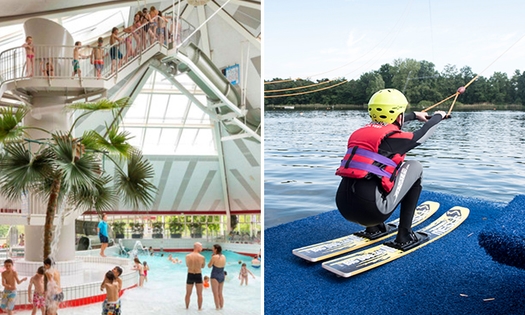 Waterskiën (2 uur) + zwembad-entree