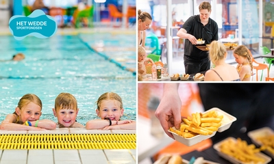 Entree Zwembad Het Wedde + evt. friet en meer