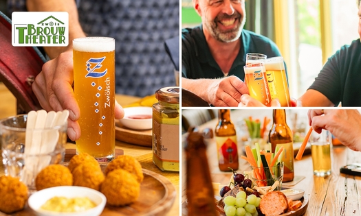 Bierproeverij (3 bieren) + snacks