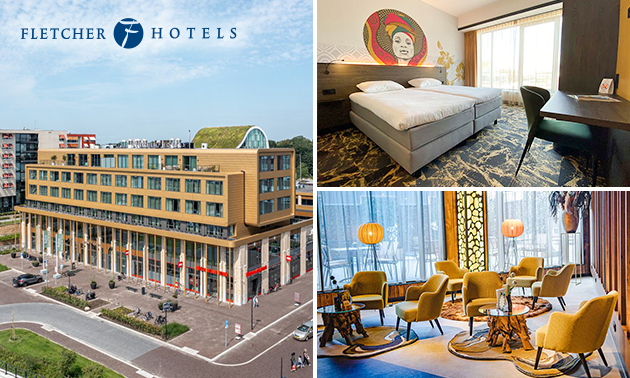 Übernachtung für 2 + opt. Frühstück und 3-Gänge-Menü bei Fletcher Hotels