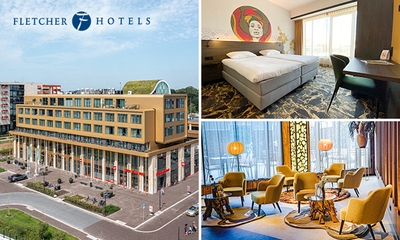 Overnachting voor 2 + evt. ontbijt en 3-gangendiner bij Fletcher Hotels