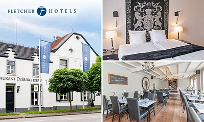 Overnachting voor 2 + evt. ontbijt en 3-gangendiner bij Fletcher Hotels
