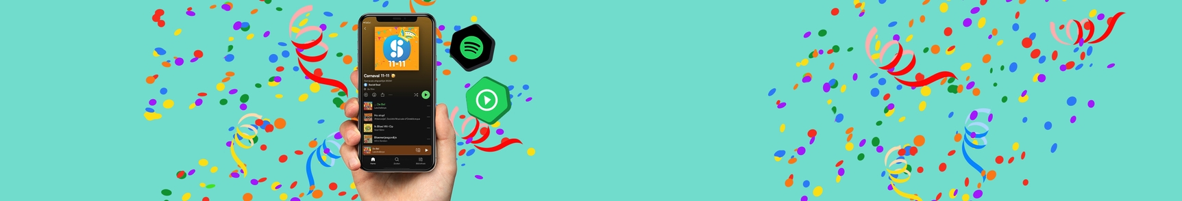 Zet je volume op standje polonaise met de Social Deal 11-11 afspeellijst!