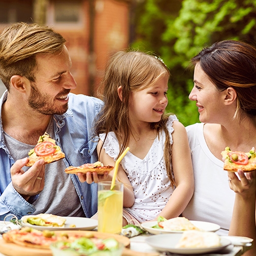 Geniet van een hapje en drankje in de buurt van Sunparks