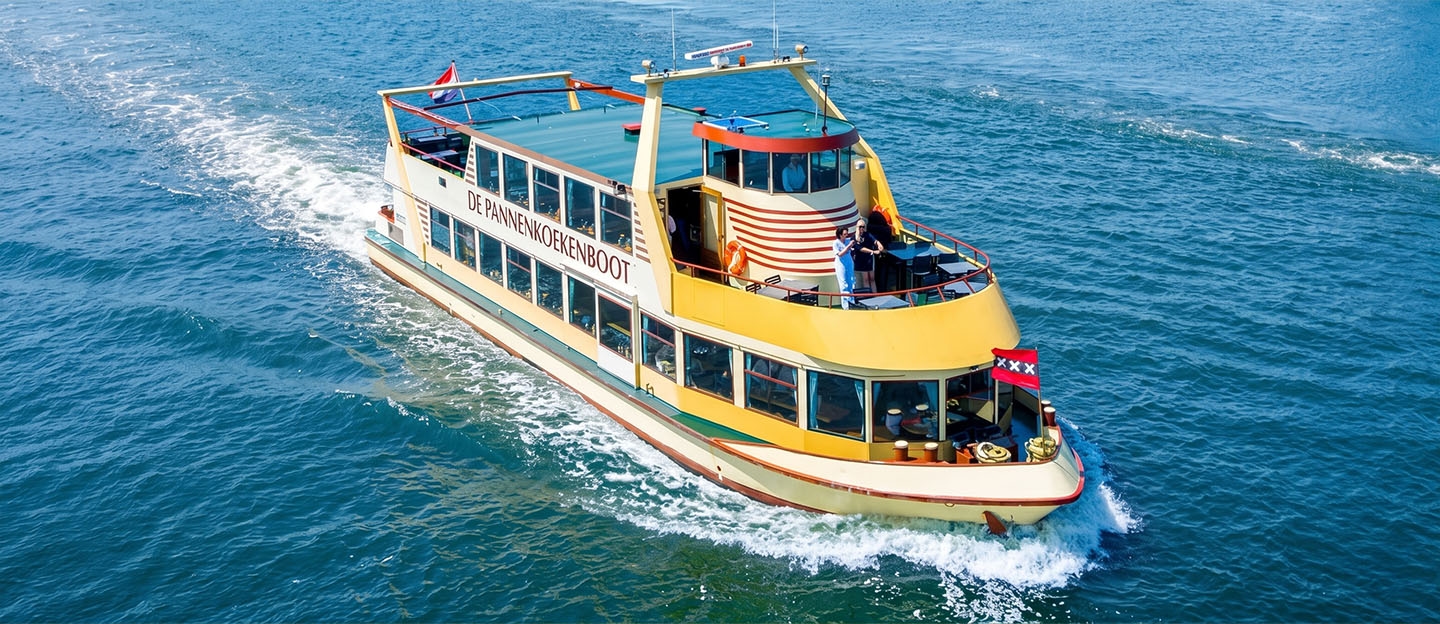 Pannenkoekenboot: vaar mee met korting