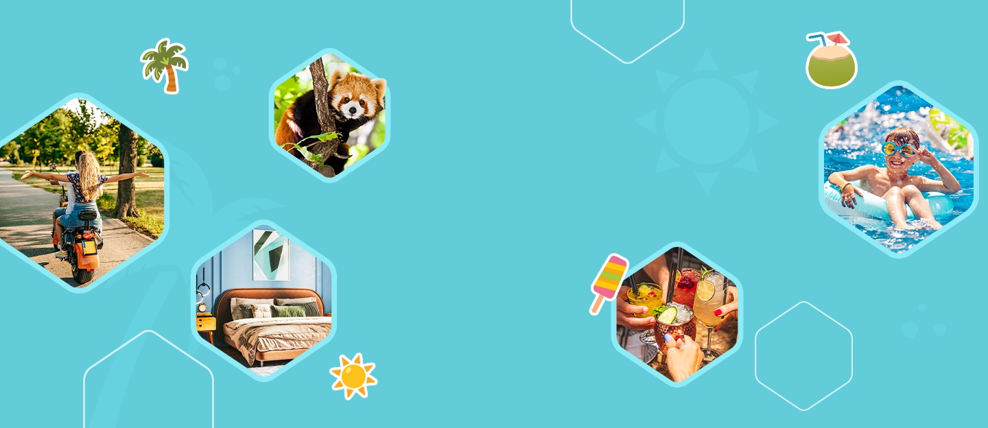 Enjoy the summer with the best deals