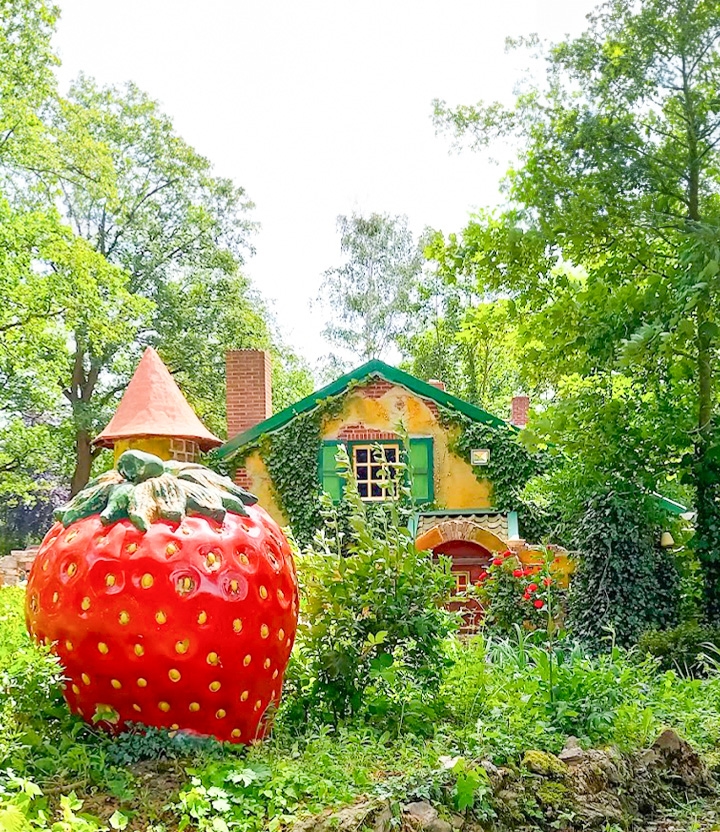 Het Aardbeienland: kom spelen en ontdek de aardbei
