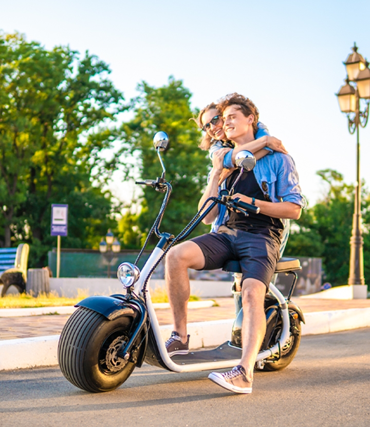 Voordelig een e-chopper huren: gezellig toeren in de omgeving