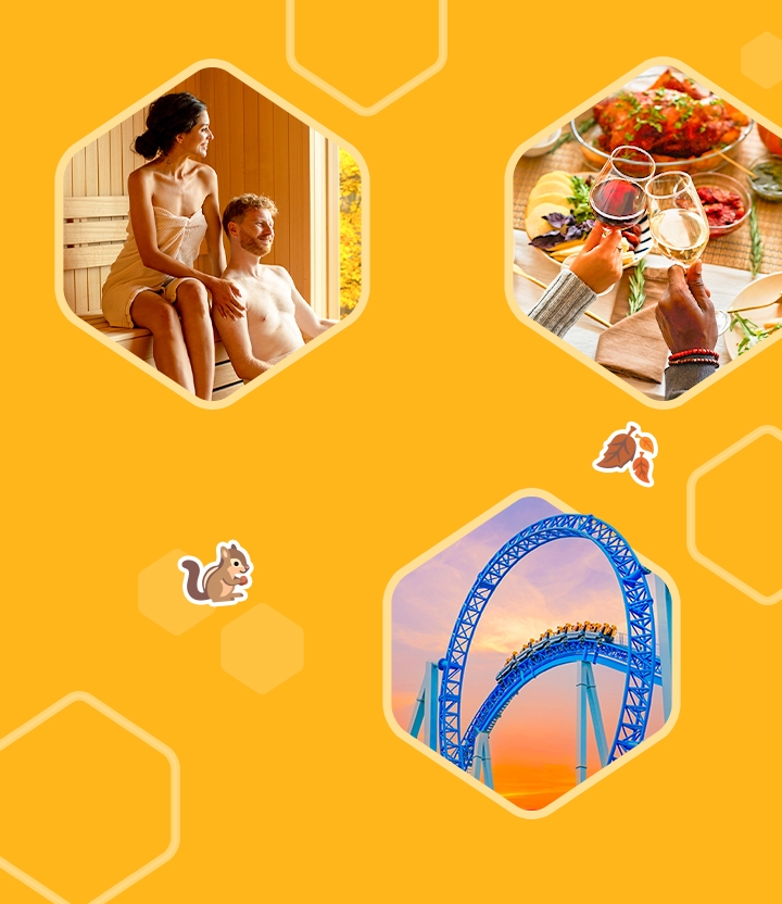 Unternimm etwas diesen Herbst mit den besten Deals