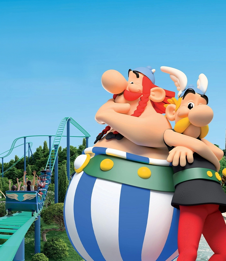 Parc Astérix: doldwaze pretparkavonturen met Astérix & Obelix