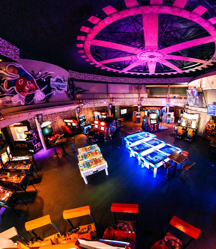 The Gaming Factory Vlissingen: fanatiek gamen in een arcade van 1250 m²!
