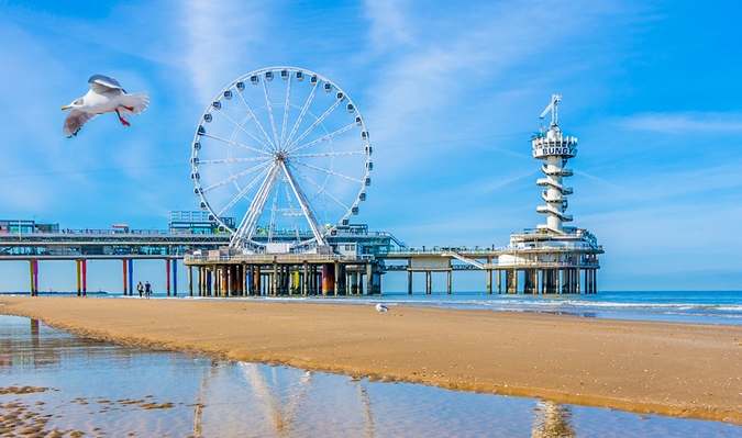 Wakker worden met uitzicht op de zee