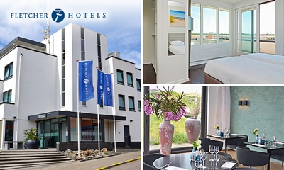 Overnachting voor 2 + evt. ontbijt en 3-gangendiner bij Fletcher Hotels