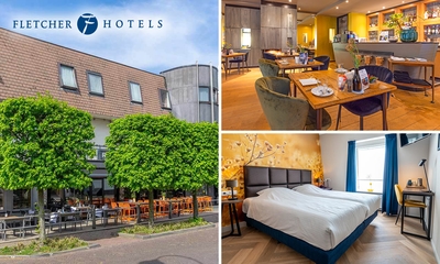 Overnachting voor 2 + evt. ontbijt en 3-gangendiner bij Fletcher Hotels