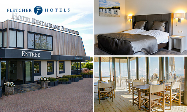 Overnachting voor 2 + evt. ontbijt en 3-gangendiner bij Fletcher Hotels
